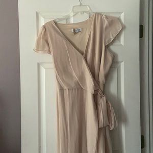 Originally a bridesmaids dress. Can also be worn as a guest dress.